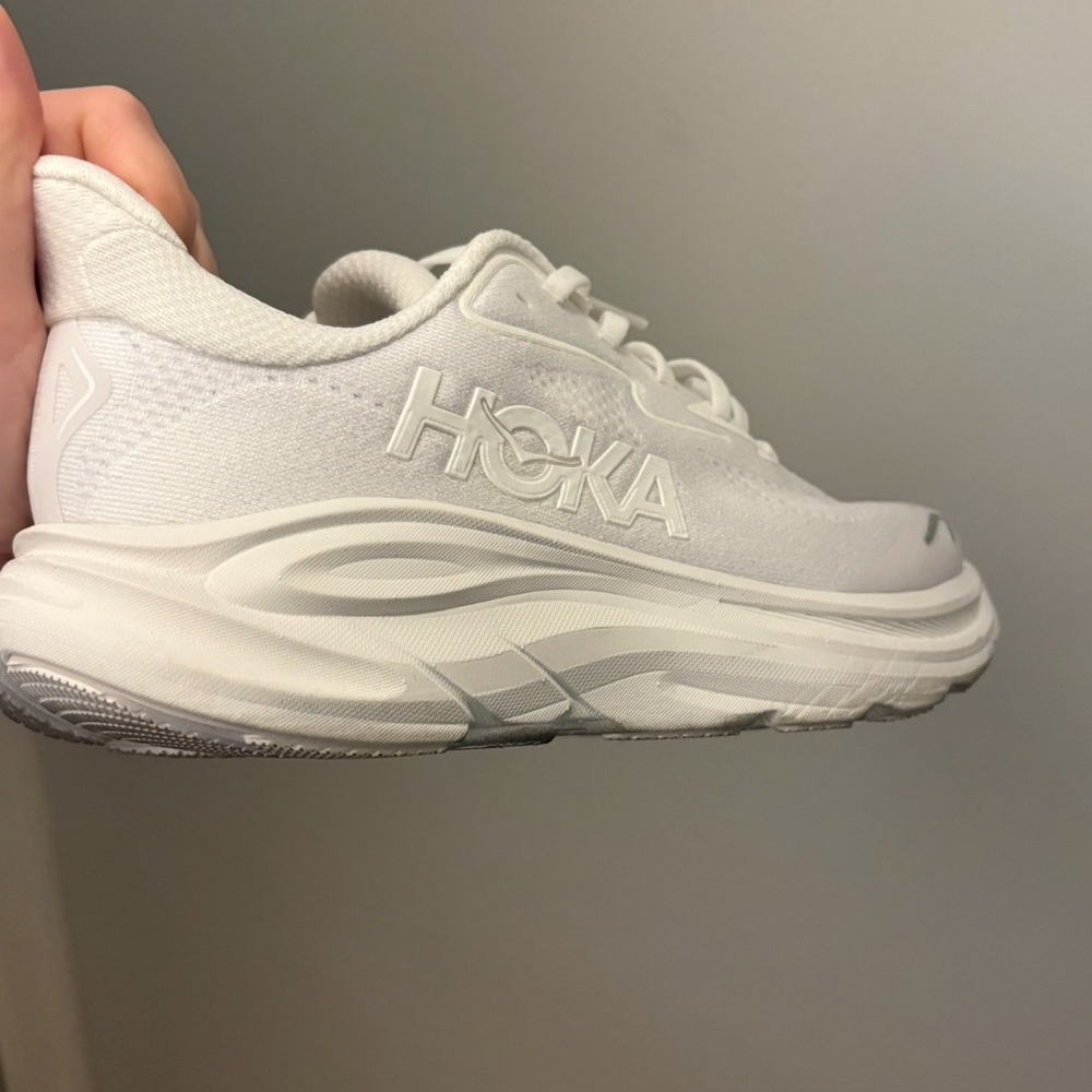 Hoka White Women's Sneakers